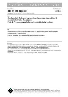 CEI EN IEC 62828-2