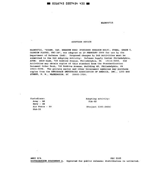 AIA NASM90725