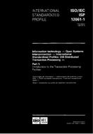 ISO/IEC ISP 12061-1:1995