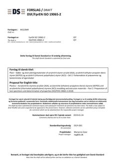 DANSK DSF/FPREN ISO 19065-2