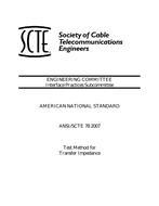 SCTE 78 2007