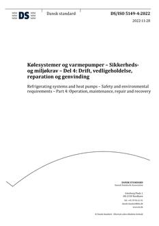 DANSK DS/ISO 5149-4