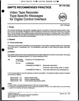 SMPTE RP 170