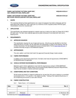 FORD WSS-M1H1079-A11