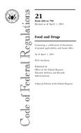 CFR 21CFR 600-799 2003