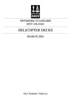 DNV DNV-OS-E401
