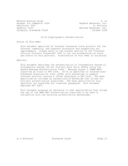 IETF RFC 5304