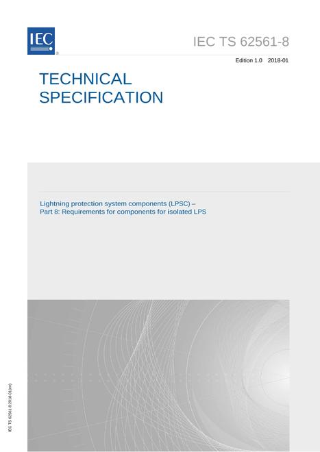 IEC/TS 62561-8 Ed. 1.0 en:2018