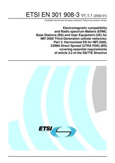 ETSI EN 301 908-3