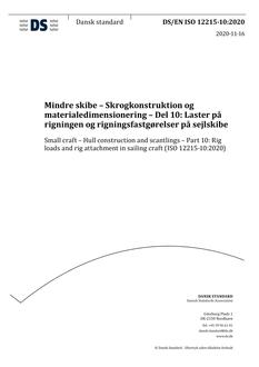 DANSK DS/EN ISO 12215-10