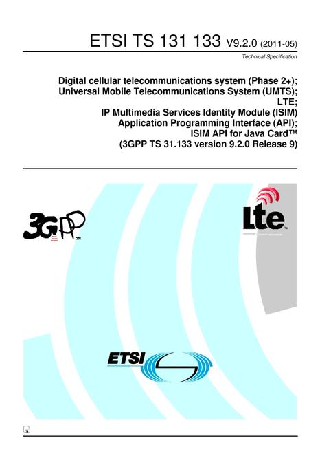 ETSI TS 131 133