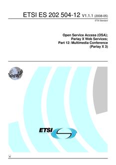 ETSI ES 202 504-12