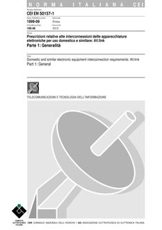 CEI EN 50157-1