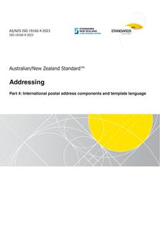 AS/NZS ISO 19160.4:2023