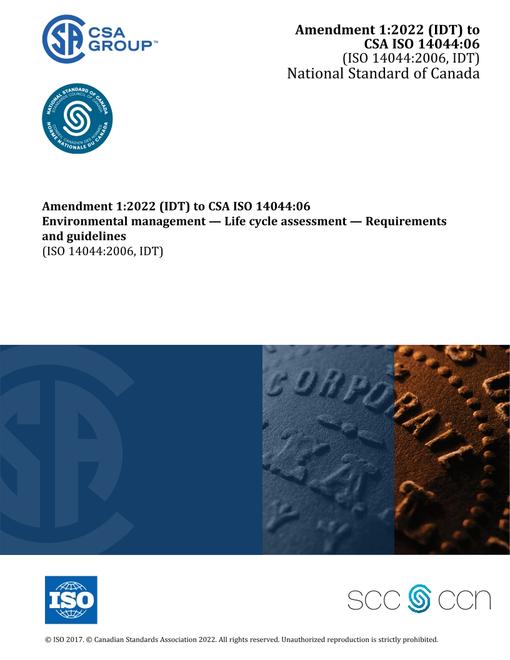 CAN/CSA-ISO 14044:06/A1:22