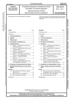 VDI VDI 4075 BLATT 1