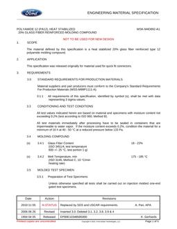 FORD WSK-M4D892-A1