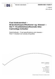 DANSK DS/EN ISO 17225-7