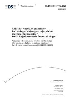 DANSK DS/EN ISO 11690-2