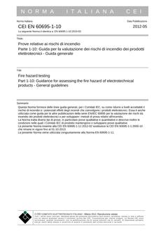 CEI EN 60695-1-10