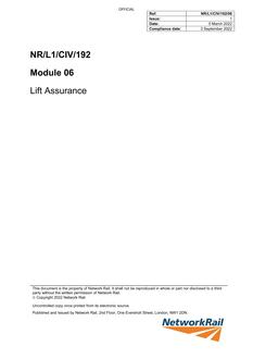 NR NR/L1/CIV/192/06 ISSUE 1
