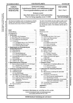 VDI VDI 2445 BLATT 1