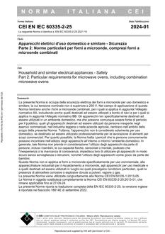 CEI EN IEC 60335-2-25