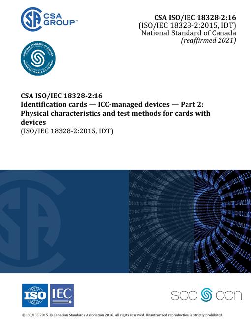 CAN/CSA-ISO/IEC 18328-2:16 (R2021)