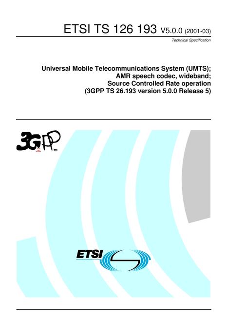 ETSI TS 126 193