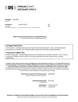 DANSK DSF/FPREN 17415-1
