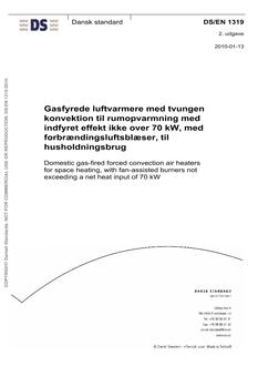DANSK DS/EN 1319