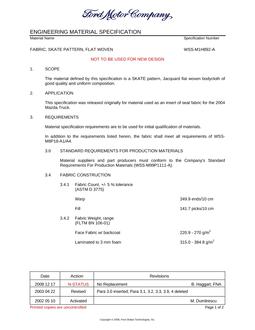 FORD WSS-M1H892-A