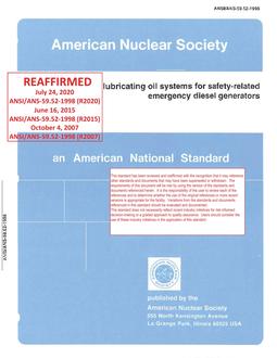 ANS 59.52-1998 (R2020)