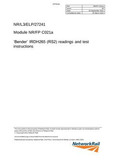 NR NR/FP C021A ISSUE 5