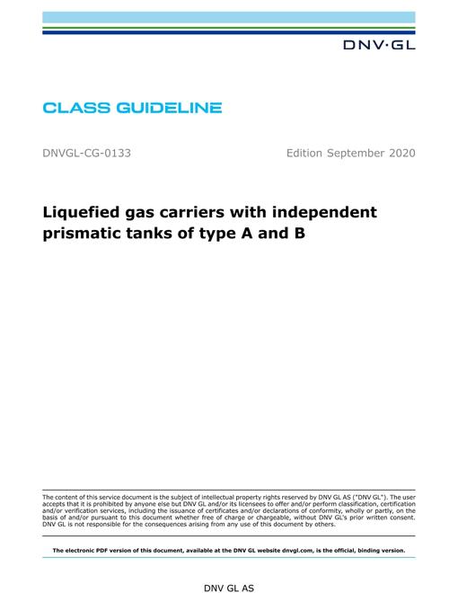 DNV DNVGL-CG-0133