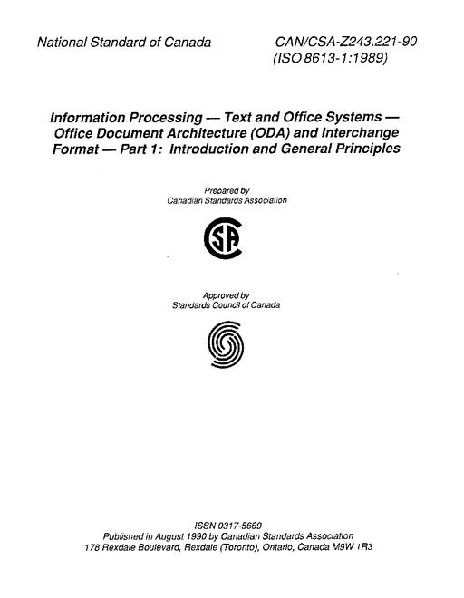 CAN/CSA Z243.221-90