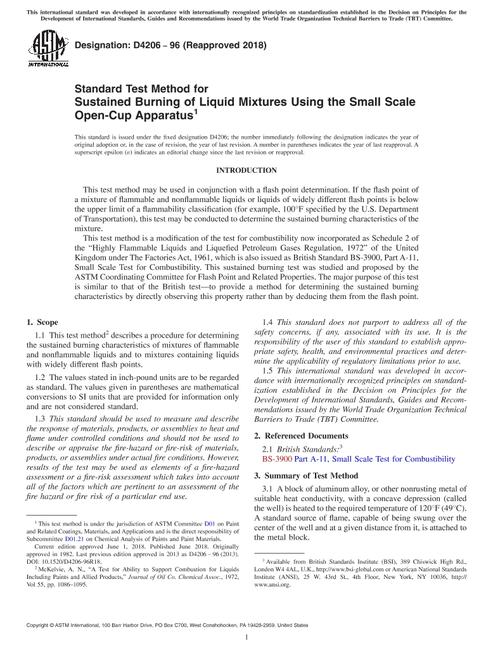 ASTM D4206-96(2018)