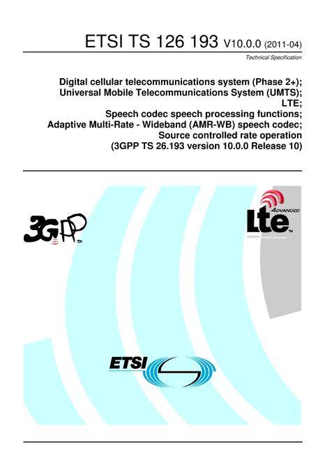 ETSI TS 126 193