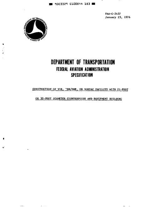 FAA FAA-C-2637