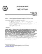 DOD DODI-3020.41