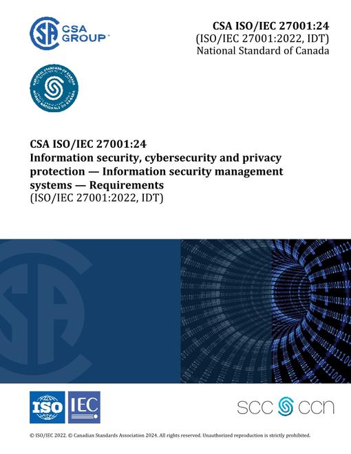 CAN/CSA-ISO/IEC 27001:24