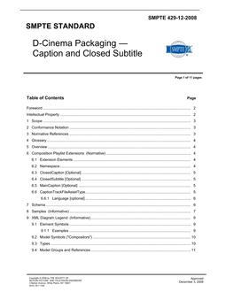 SMPTE ST 429-12