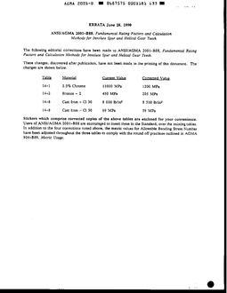 AGMA 2001-B88