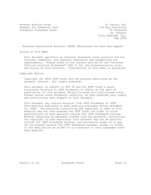 IETF RFC 5553