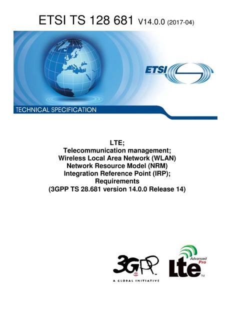 ETSI TS 128 681
