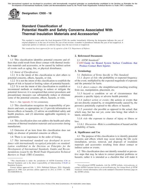 ASTM C930-18