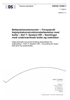 DANSK DS/EN 14399-7