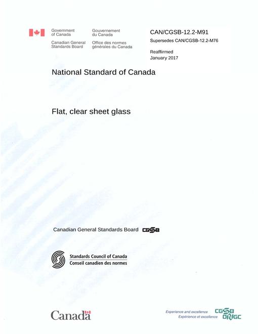 CAN/CGSB 12.2-M91 (R2017)