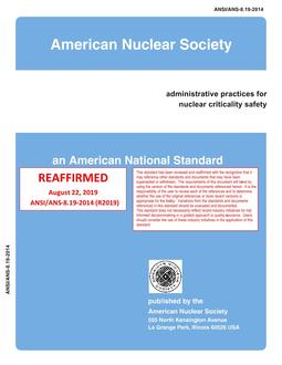 ANS 8.19-2014 (R2024)