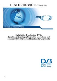 ETSI TS 102 809